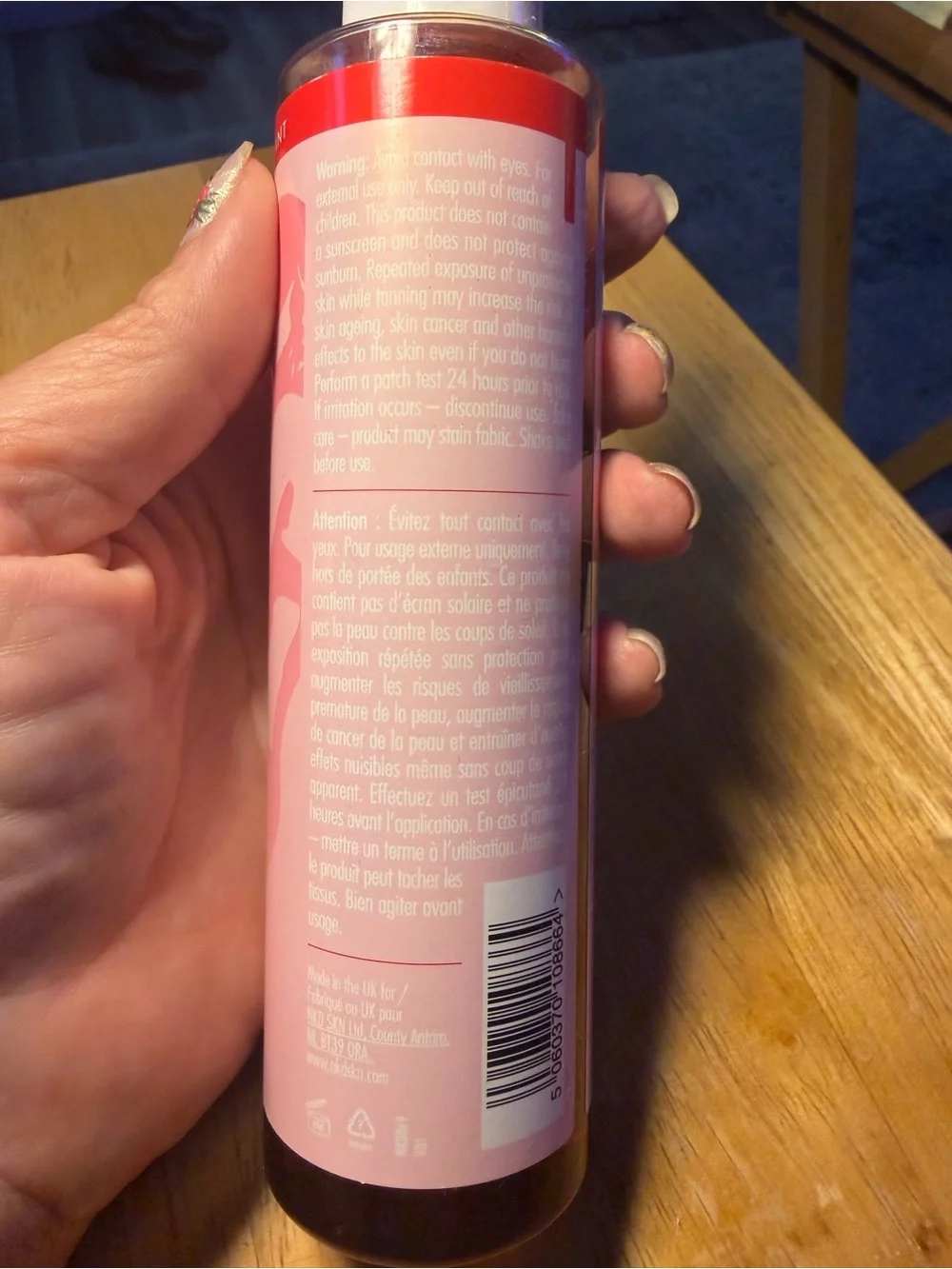 Babe Water Botanical Bronzing Mist - Pink